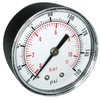 Process gauge black-painted steel with BSPT(R) centre back